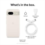 Google Pixel 8a Mobile Phone Global [ 128GB / 8GB RAM - Porcelain ]