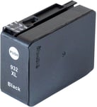 Kompatibel med HP OFFICEJET 7110WF blekkpatron, 48ml, svart