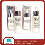 2 X Olay Regenerist Collagen Peptide 24 Day Serum 40ml