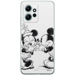 ERT GROUP Coque de téléphone Portable pour Xiaomi REDMI Note 12 4G Original et sous Licence Officielle Disney Motif Mickey & Minnie 010 adapté à la Forme du téléphone Portable, Coque en TPU