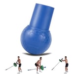 HXD-ERGO Landmine Attachment pour Barre de Musculation, T Bar Row Landmine Support, Exercice d'haltère Bomb Landmine – Presses, rangs, rotation, squats, bûcherons et plus encore (Bleu)