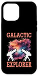 Coque pour iPhone 12 Pro Max Galactic Exploerer Astrophotography Astronomy Space Camera