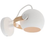 Halo Design D.C Vegglampe Hvit/Tre - 734092