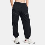 Pantalon cargo Under Armour Unstoppable pour femme Noir / Noir M