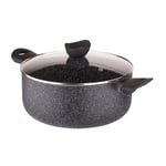 Pot with Lid Olimp 6.9L for Gas Electric Induction Hob