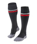 FALKE Men's SK2 Intermediate M KH Wool Warm Thick 1 Pair Skiing Socks, Black (Black-Mix 3010), 9.5-10.5