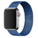 Apple Watch 42 / 44 mm Milanese Loop Armband -  Blå (Färg: Blå)