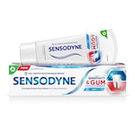 Sensodyne Toothpaste Sensitivity & Gum, Sensitive Toothpaste for Sensitive Teeth and Gum Problems, Mint Flavour, 75ml