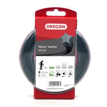 Fil en étoile Oregon Nylium pour coupe-bordures et débroussailleuses, cinq arêtes de coupe pour une finition propre, nylon professionnel, convient aux débroussailleuses à essence, 1,6mm-15m (‎533745)