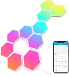 Govee Glide Hexa Light Panels, Smart Hexagon LED Wall 10 Count (Pack of 1) 