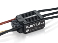 Hobbywing Platinum 60A V4, Hastighetsregulator, Svart