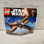 LEGO Star Wars Poe's X-Wing Fighter 30278 Brand New Sealed Polybag Rare 2016