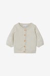 Name it baby - Cardigan nbfDerinna LS Knit Card - Beige