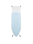 Brabantia Fresh Breeze Large Ironing Board (C), Steam Unit, White Frame