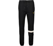 Stripe Trackies M mjukisbyxor Herr Jet Black L