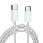 Dragontrading Long Câble Usb C Vers Usb C Vers Usb C, Charge Et Transfert De Données Rapides, Câble Usb C Pour Téléphone Et Tablette, 60 W Pour Iphone 15, 15 Pro , Ipad Mini/Pro 2021+, Macbo[Q2622]