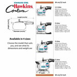 2 Litre Induction Compatible Hawkins Contura Stainless Steel Pressure Cooker