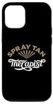 Coque pour iPhone 12/12 Pro Spray Tanning Tech Oil Spray Tan Solution Tan Artist