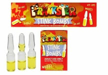 3 x Stink Bombs Joke Shop Fart Liquid Smell Funny Prank Rotten Eggs Ass