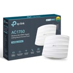 TP-Link AC1750 Wi-Fi Dual Band Gigabit Ceiling Mount Access Point, MU-MIMO, Supp