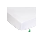 Easy Dort Protège Matelas, Alèse 140x190 Cm | Bambou Pu | Pour Lit Deux Places 140 X 190 Cm | Imperméable Confortable Respirant Blan