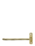 House Doctor Toilet Paper Holder, Welo, Brushed Brass Finish Guld