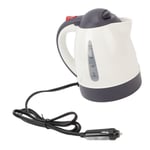 (Apricot 12V 150W)Portable Car Electric Kettle 1000ml Road Trip Travel MA