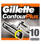 Gillette Contour Plus Replacement Razor Blades 10 Pack