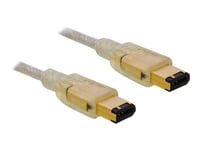 Delock - Ieee 1394-Kabel - 6 Pin Firewire (Hane) Till 6 Pin Firewire (Hane) - 3 M