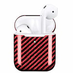 Lightweight Hard Case REAL CARBON FIBER Cover for Apple Airpods 2 2019