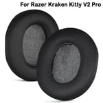 2Pcs Headset Ear Pads Foam Sponge Headset Earmuff for Razer Kraken Kitty V2 Pro