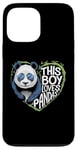 iPhone 13 Pro Max This Boy Loves Pandas Cute Panda Bear Valentines Day Case