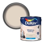 Dulux Walls & Ceilings Matt Emulsion Paint - Natural Hessian - 2.5L