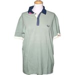 T-shirt Fred Perry  polo homme  42 - T4 - L/XL Vert