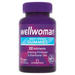 Vitabiotics Wellwoman Multi-Vitamin Vegan Gummies Natural Berry Flavour 60 vegan