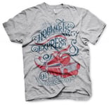 Hybris All Aboard The Hogwarts Express T-Shirt (White,L)