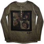 Beatles - T-Shirts - Medium - Long Sleeves - Let It Be Stone Wash - 78 - T500z