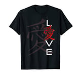 Awesome Love Japanese Kanji design T-Shirt