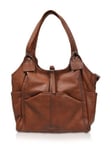 s.Oliver (Bags Slouchy Pocket 39.310.94.8865 Sac cabas pour femme 25 x 32 x 10 cm (l x H x P), Marron (marron 8707), 25x32x10 cm (B x H x T)