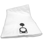 5x Sacs compatible avec Bosch gas 35, gas 35 afc, gas 35 l, gas 35 m aspirateur - microfibres non tissées, 50cm x 33cm, blanc - Vhbw