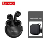 HT38 Black And Case Lenovo D'origine HT38 Bluetooth 5.0 TWS Écouteurs Sans Fil Casque Étanche Sport Casques Réduction Du Bruit Avec Micro ""Nipseyteko