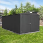 Garage - Métal Anthracite - 17,6m² - MELTON XL  