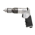 CP789R-42-3/8 Inch (10 mm) Air Drill, Reversible, Keyed Chuck, Aluminum Housing, Pistol Handle, 0.43 HP / 320 W, Stall Torque 1.8 ft. lbf / 2.5 Nm - 4200 RPM