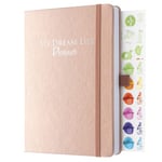 Daily, Weekly & Monthly Life Planner Perfect for 2025 to Help You Achieve Your Goals and Increase your Productivity, A5 Hardcover Undated 6 months Diary with Stickers & Gift Box