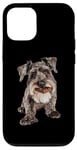 iPhone 12/12 Pro Miniature Schnauzer Chocolate Case