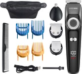 Barberboss Beard Trimmer Men, Waterproof, Mens Grooming Kits, Nose Hair Trimmer