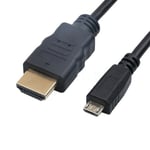 1.5m Micro Usb To Hdmi 1080p Wire Cable Tv Av Adapter For Lg G2, G3, G4 Mobile