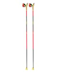 Leki - Leki Hrc Max Frt bright red-neonyellow-carbon structure - Längdstavar - bright red-neonyellow-carbon structure - 170 CM