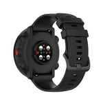 Huami Amazfit GTR 47mm / Amazfit Stratos 1/2/2S - Silikone urrem 22mm - Sort