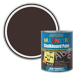 Rust-Oleum 750ml Water-Based Magnetic Chalkboard Paint - Black